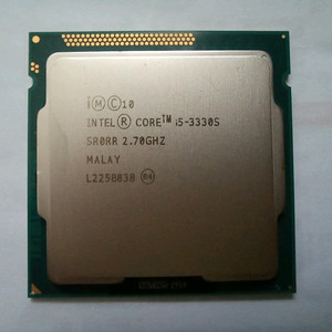 [국내 미발매 i5 CPU] 인텔 저전력 i5-3330S (LGA 1155) 실사용은 물론 희귀, 수집용으로도 추천 이미지