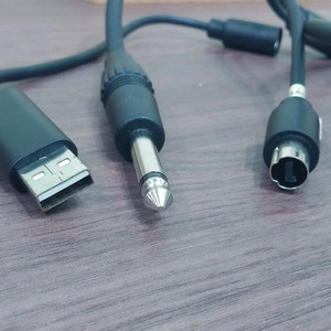 USB 일렉기타 연결선 USB단자 ( 앰프쪽 ) 연결선 이미지