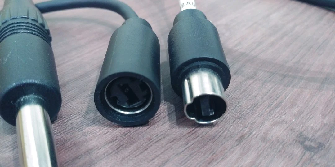 USB 일렉기타 연결선 USB단자 ( 앰프쪽 ) 연결선 이미지