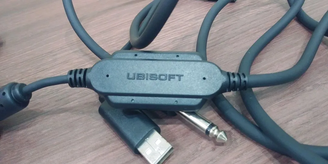 USB 일렉기타 연결선 USB단자 ( 앰프쪽 ) 연결선 이미지