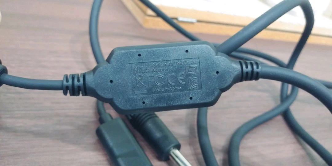 USB 일렉기타 연결선 USB단자 ( 앰프쪽 ) 연결선 이미지