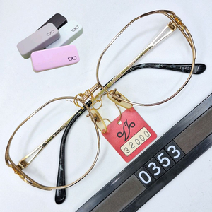란셀 LANCEL PARIS L-4813 안경테 선글라스테 54mm 티타늄 일본 빈티지 데드스톡 명품 수입 레트로 이미지