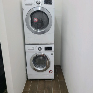 무료배송설치, 엘지 세탁기 건조기 세트 이미지