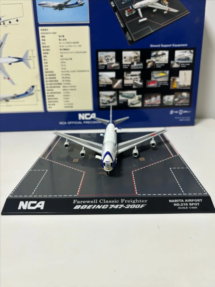 [초레어/한정판] NCA 보잉 747-200F 디캐스트 (G.S.E. 지상조업장비 풀세트 포함) 이미지