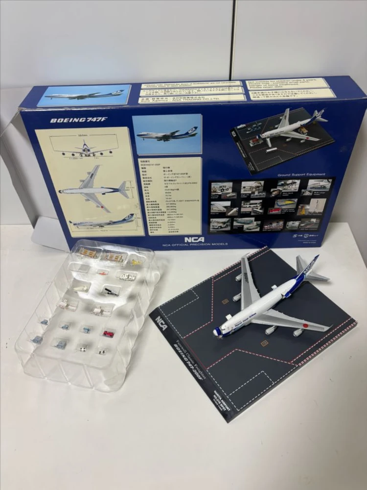 [초레어/한정판] NCA 보잉 747-200F 디캐스트 (G.S.E. 지상조업장비 풀세트 포함) 이미지