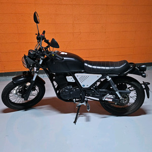 클래식 오토바이 부캐너 125cc 팝니다. 이미지