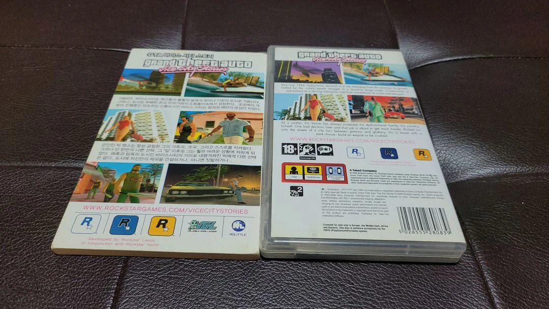 PSP GTA 바이스 시티 스토리 이미지