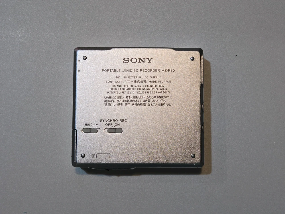 SONY MZ-R90 소니 MD워크맨 MDP 정상작동품 이미지