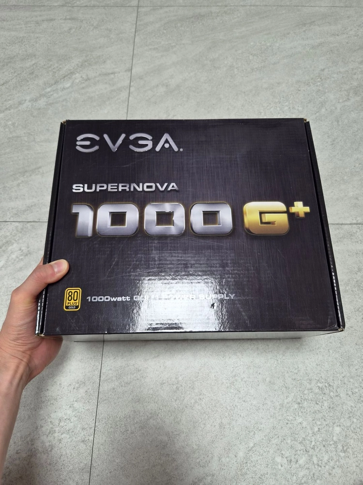 EVGA SUPERNOVA 1000G+ 80plus gold 1000w 파워서플라이 이미지