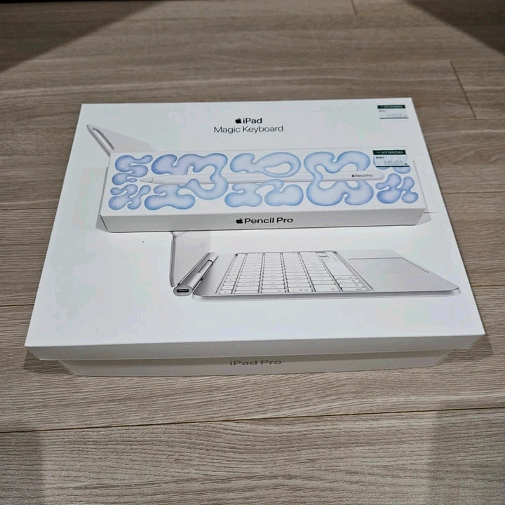 아이패드 프로 M4 11인치 256GB / 배터리 100%·사이클 54 / 풀박스 / 매직키보드·애플펜슬 이미지