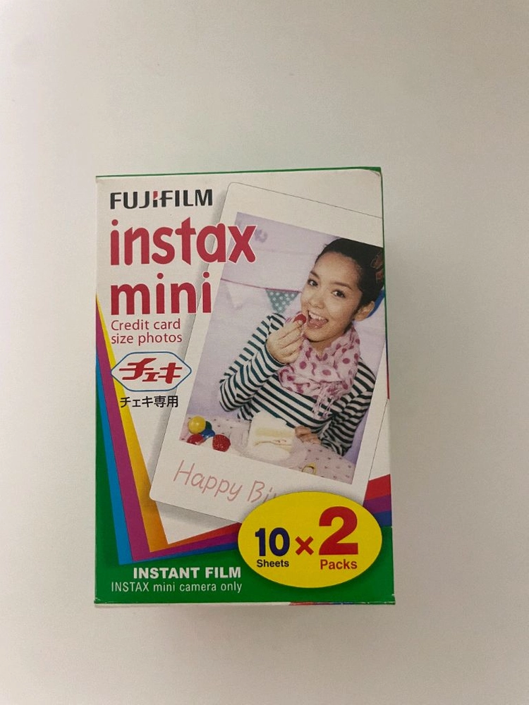 후지필름 인스탁스 미니25 즉석카메라 화이트배터리, 스트랩 포함 이미지