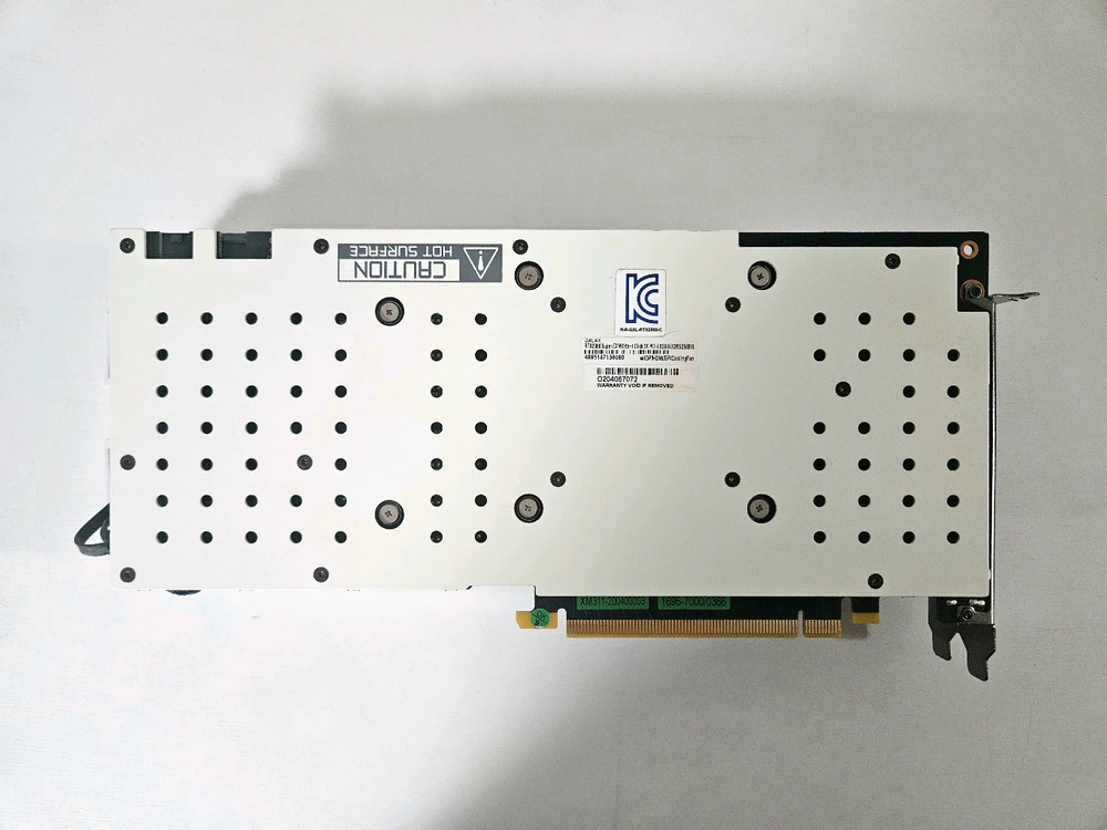 갤럭시 지포스 RTX 2060 SUPER EX WHITE OC D6 8GB 이미지