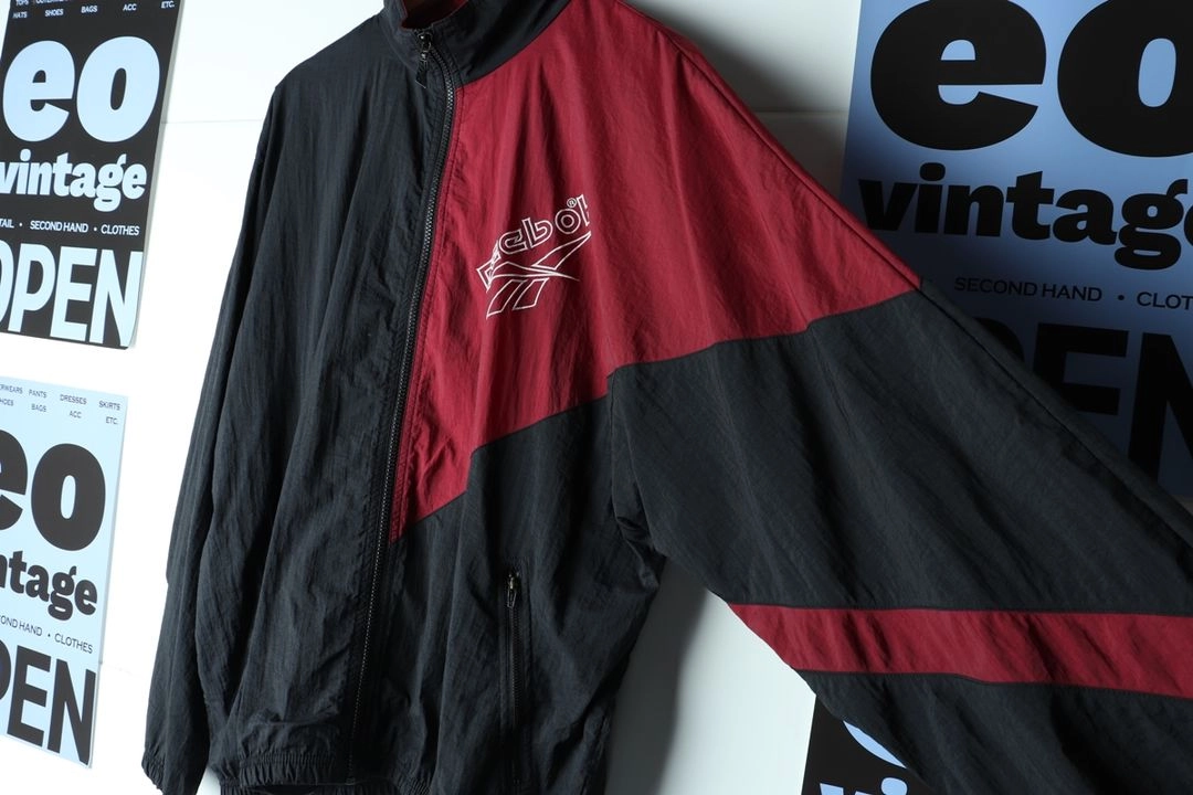 (M-3XL) 리복 집업 바람막이 점퍼자켓 90S년대 이미지