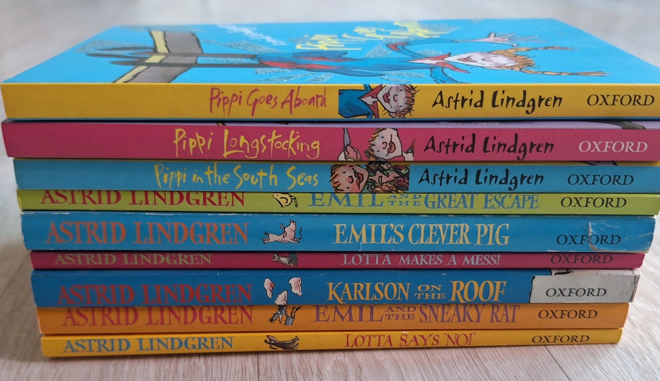 astrid lindgren 영어책+삐삐롱스타킹 이미지