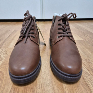 Hush Puppies 허시파피 남성 브라운 가죽 부츠 265mm(미사용 새제품) 이미지