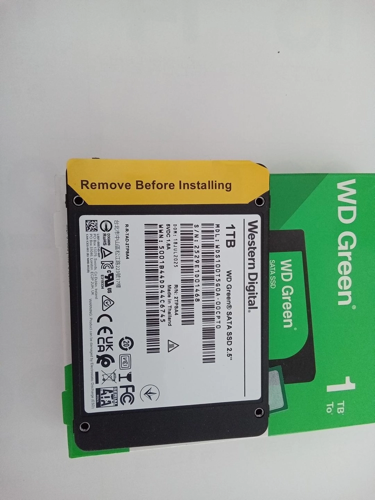 Western Digital WD Green SSD (1TB) 이미지