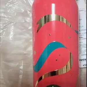 스타벅스 써모스 크리스마스 리본 보온병 600ml 이미지
