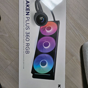 (미개봉) NZXT KRAKEN PLUS 360 RGB 블랙 이미지