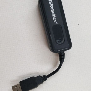 US Robotics 56K USB 소프트 모뎀 - 팩스/모뎀(USR5639) 이미지