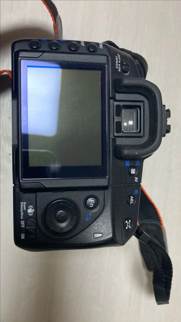 소니 알파 a350 DSLR 카메라 + 가방 이미지