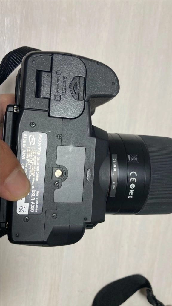 소니 알파 a350 DSLR 카메라 + 가방 이미지