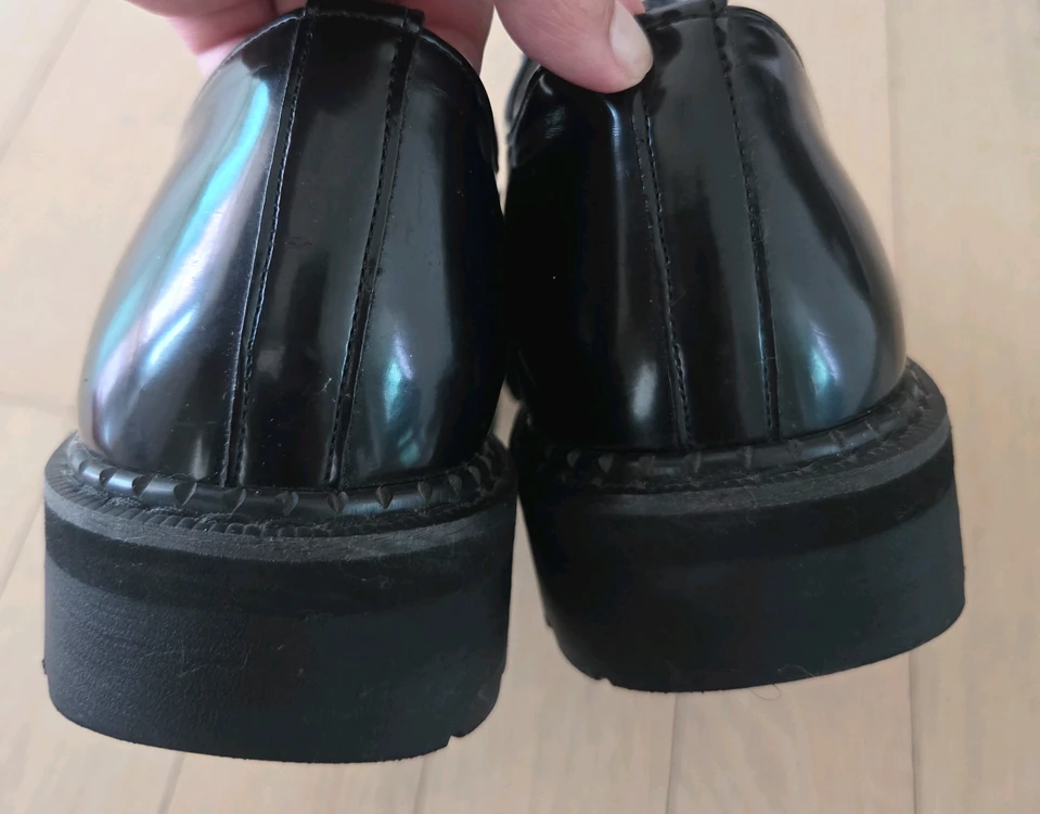 [바이슬림] 7cm 키높이 수제화 더비슈즈 250~255mm 이미지