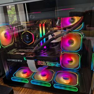 9800x3d 5070ti 고사양 게이밍pc 본체 판매합니다. 이미지