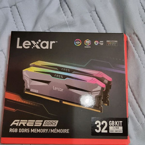 Lexar Ares RGB DDR5 6000 C34 ddr5 32gb 이미지