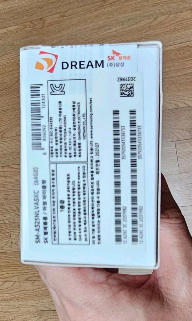 삼성 갤럭시 A32 바이올렛, 64GB 저장공간, 4Gb RAM, 스마트폰 이미지