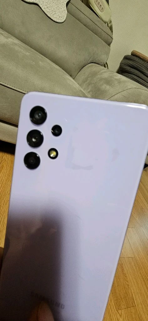 삼성 갤럭시 A32 바이올렛, 64GB 저장공간, 4Gb RAM, 스마트폰 이미지