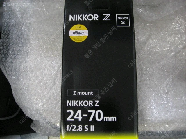 니콘Z24-120mm F4S 니콘Z180-600 니콘Z24-70mm F2.8S II 니콘Z24-70 II 신형 이미지