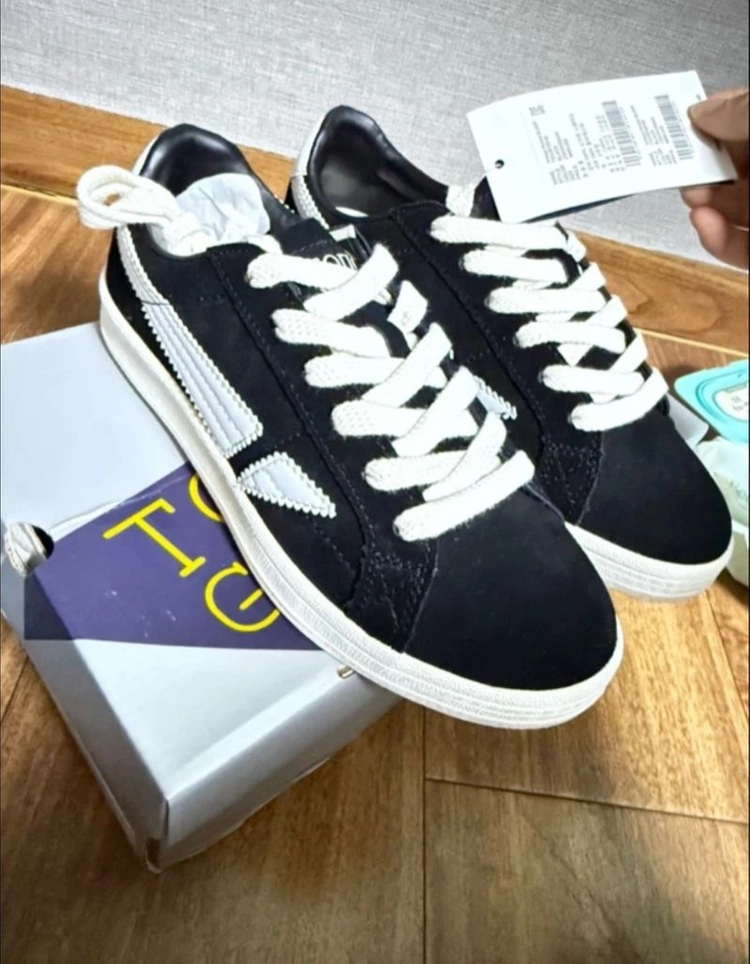 터치그라운드 빈티지 루키 블랙 네이비 그레이 235 (새상품) 이미지