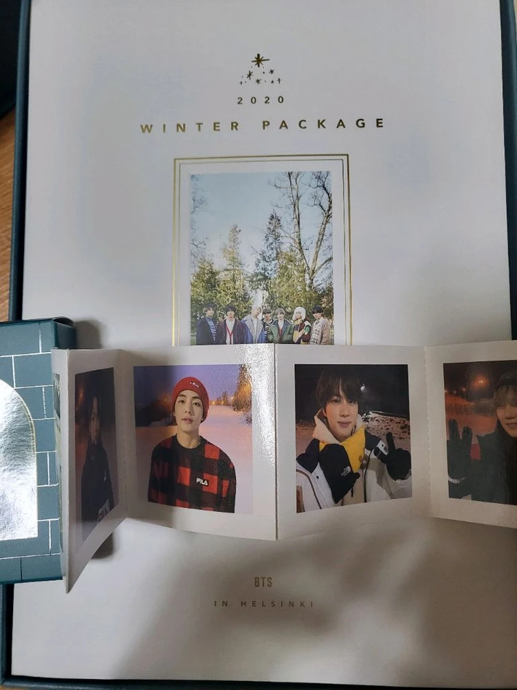 방탄소년단 bts 방탄 20 윈터패키지 굿즈 화보 포카 이미지