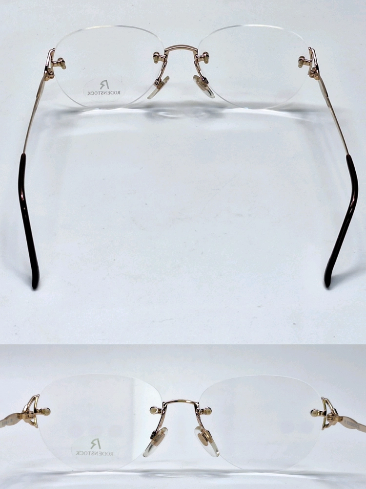 로덴스톡 RODENSTOCK R 4166 A 안경테 53mm 무테 일본 빈티지 데드스톡 명품 수입 아이웨어 클래식 이미지