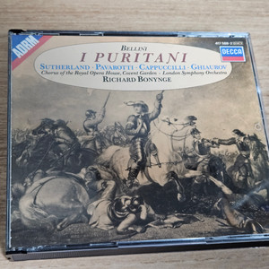 Bellini: I Puritani - Sutherland, Pavarotti, Bonynge (수입 3CD) 이미지