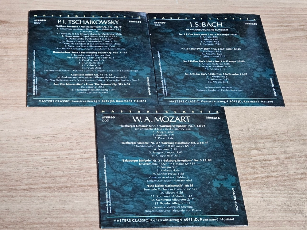 The Masters Classical Collection - Volume1 (수입5CD) 이미지