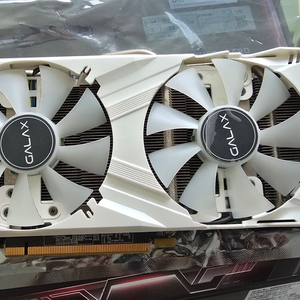 GALAX GTX 1060 EXOC 6GB 화이트 그래픽카드 이미지