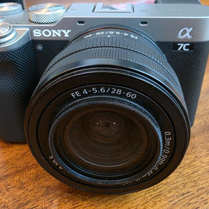 소니 알파7 c + 28-60mm 렌즈 세트 이미지