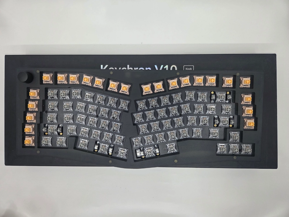 키크론 V10 키보드+팜레스트+키캡 세트 - 안심되는 중고거래