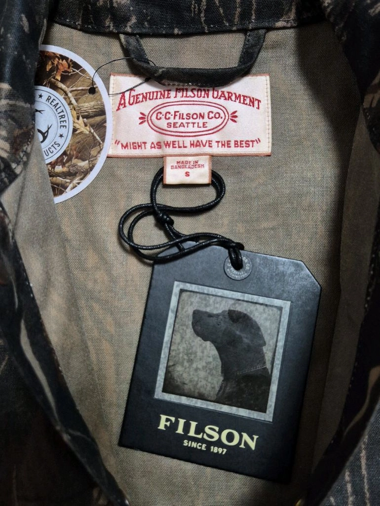 [FILSON] 필슨 틴 클로스 프리마로프트 자켓 XS (새상품) 이미지