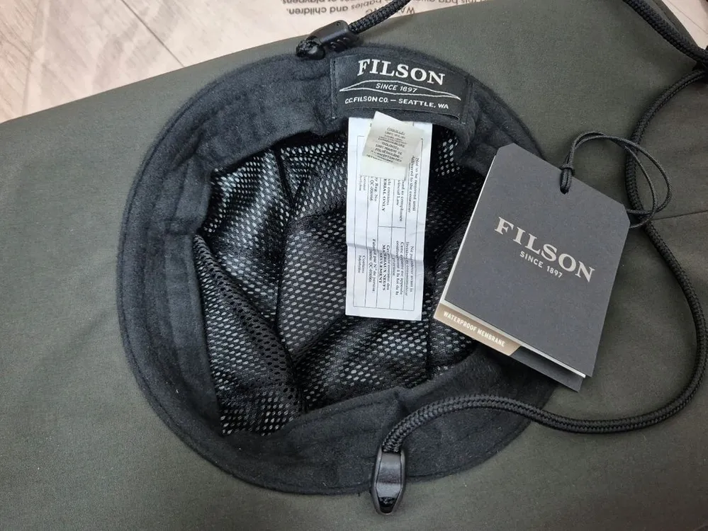 [FILSON] 필슨 레인 클로스 모자 (새상품) 이미지