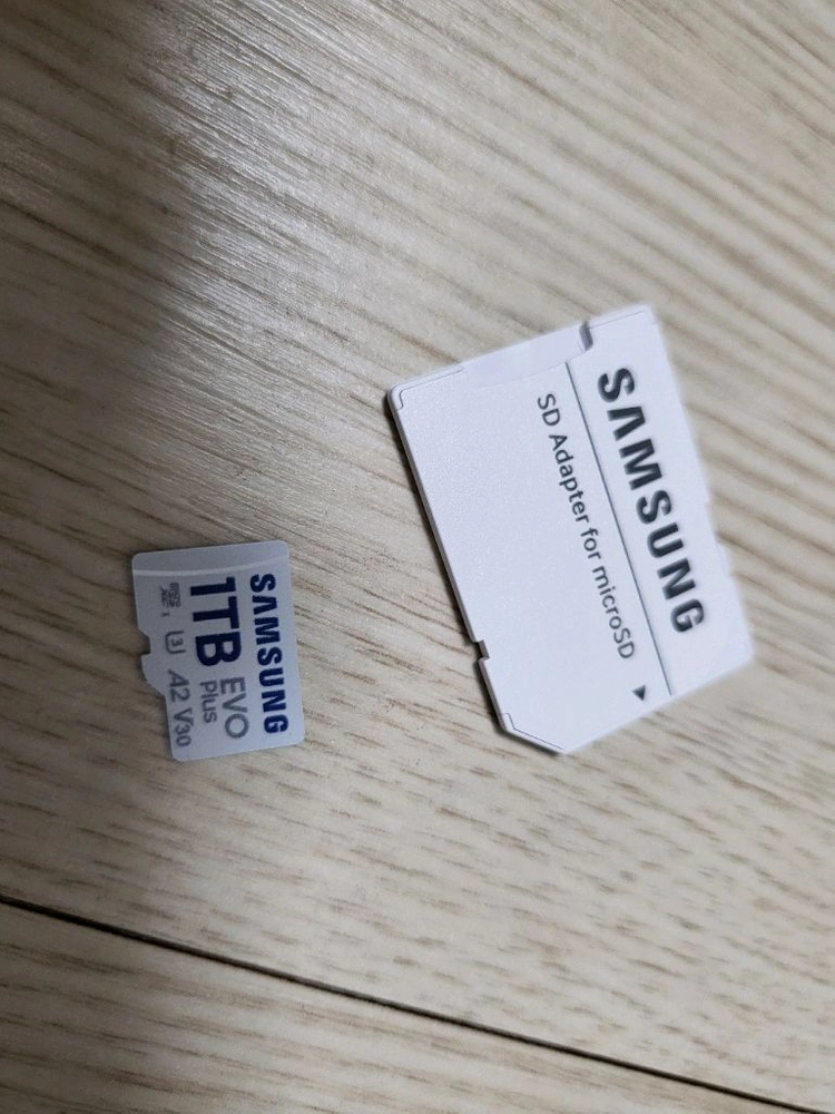 삼성마이크로SD카드 EVO PLUS 1TB + SD 어댑터(안심결제 가능) 이미지