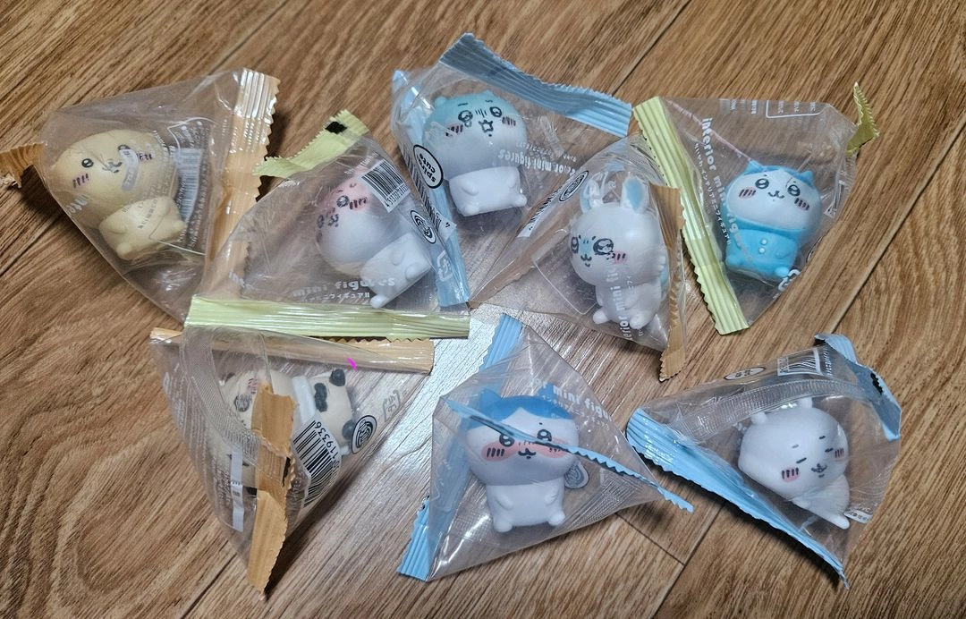 먼작귀 치이카와 인테리어 미니피규어 하치와레 우사기 이미지