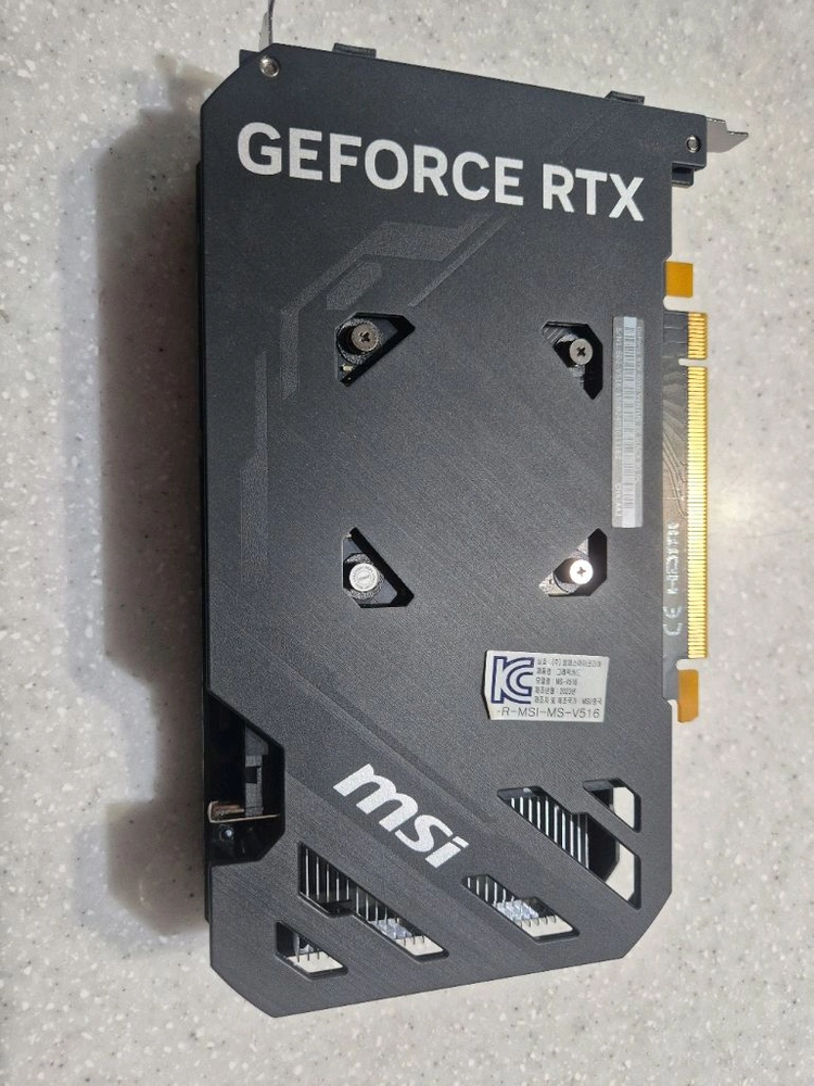 msi rtx 4060 그래픽카드 이미지