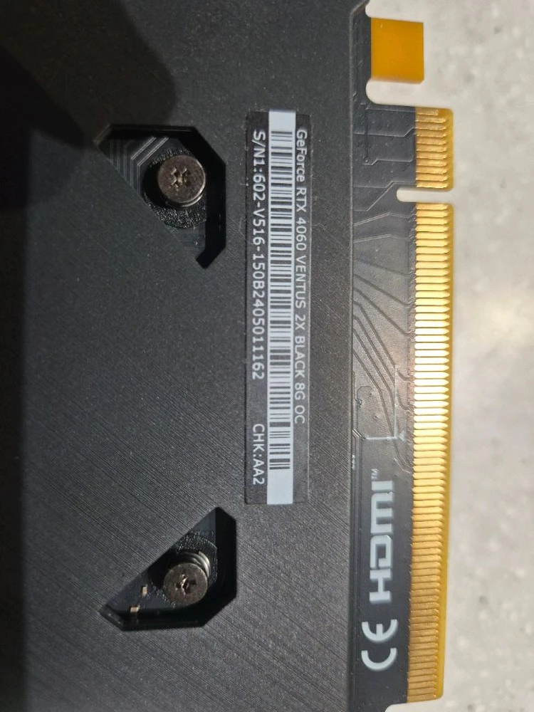 msi rtx 4060 그래픽카드 이미지
