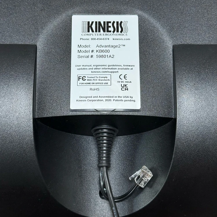 Kinesis Advantage 2 키보드 갈축 이미지