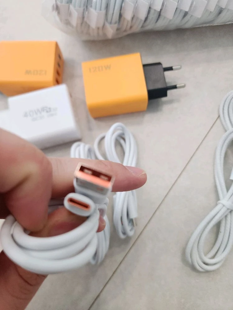 충전기 어댑터 USB C타입 케이블 미개봉 새상품 초고속충전케이블 이미지