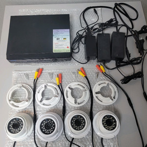 SKYREX SKY-3004F CCTV DVR 세트 감시카메라 4개 포함 이미지