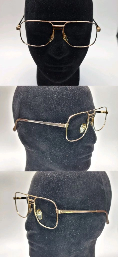 FOCAL CHANGE PT-344 안경테 56mm 투브릿지 더블브릿지 일본 빈티지 데드스톡 미사용 클래식 레트로 이미지