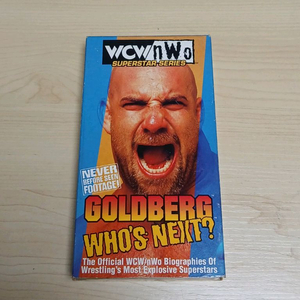 미국판 WCW / NWO 프로레슬링 골드버그 Goldberg 의 모든 것 비디오 테이프 WWE WWF 이미지
